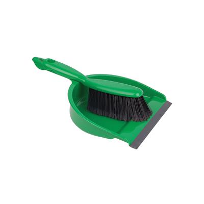 Dust Pan & Brush Set - Green