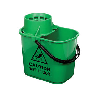 Mop Bucket & Wringer - Green