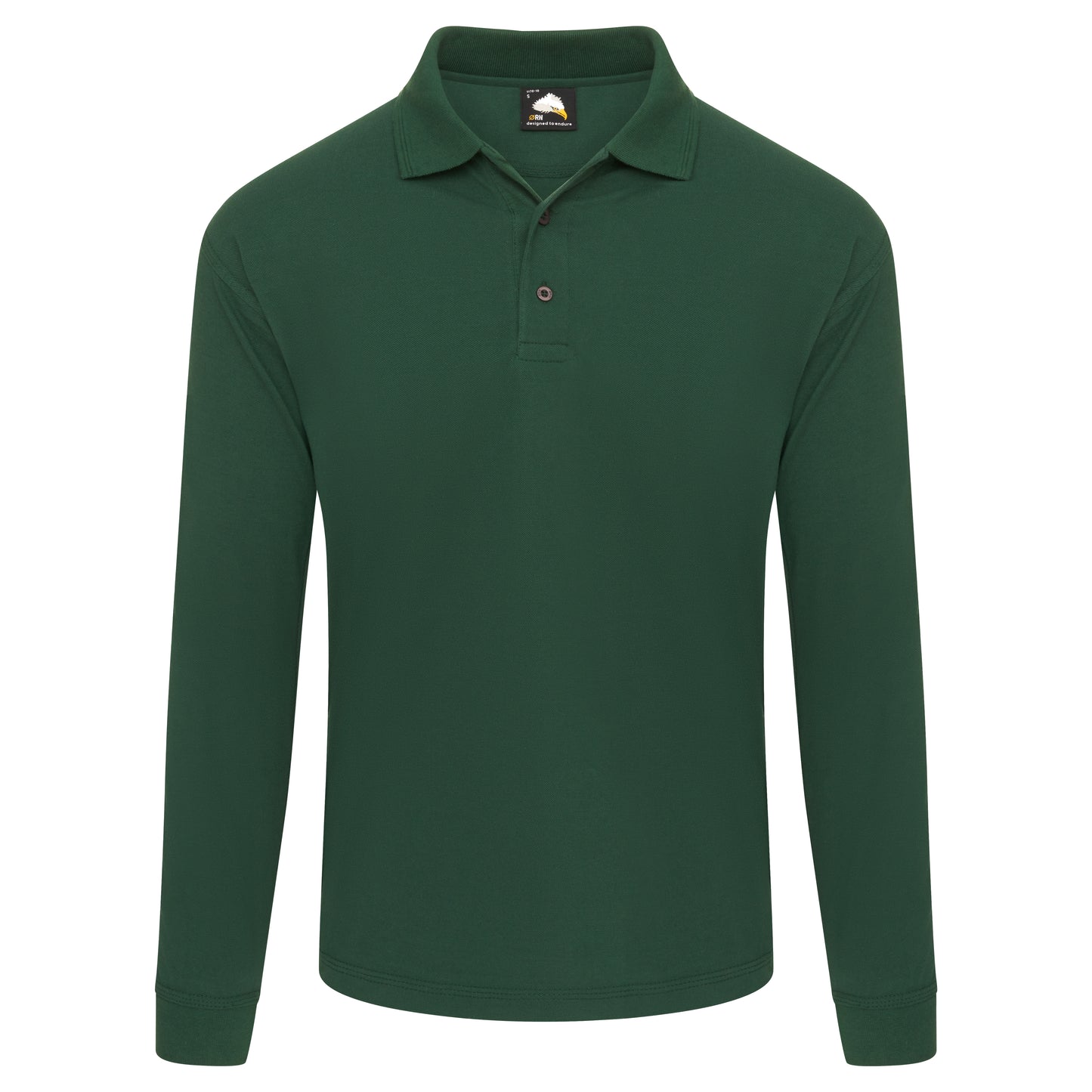 Longsleeve Polo Shirt - Bottle Green