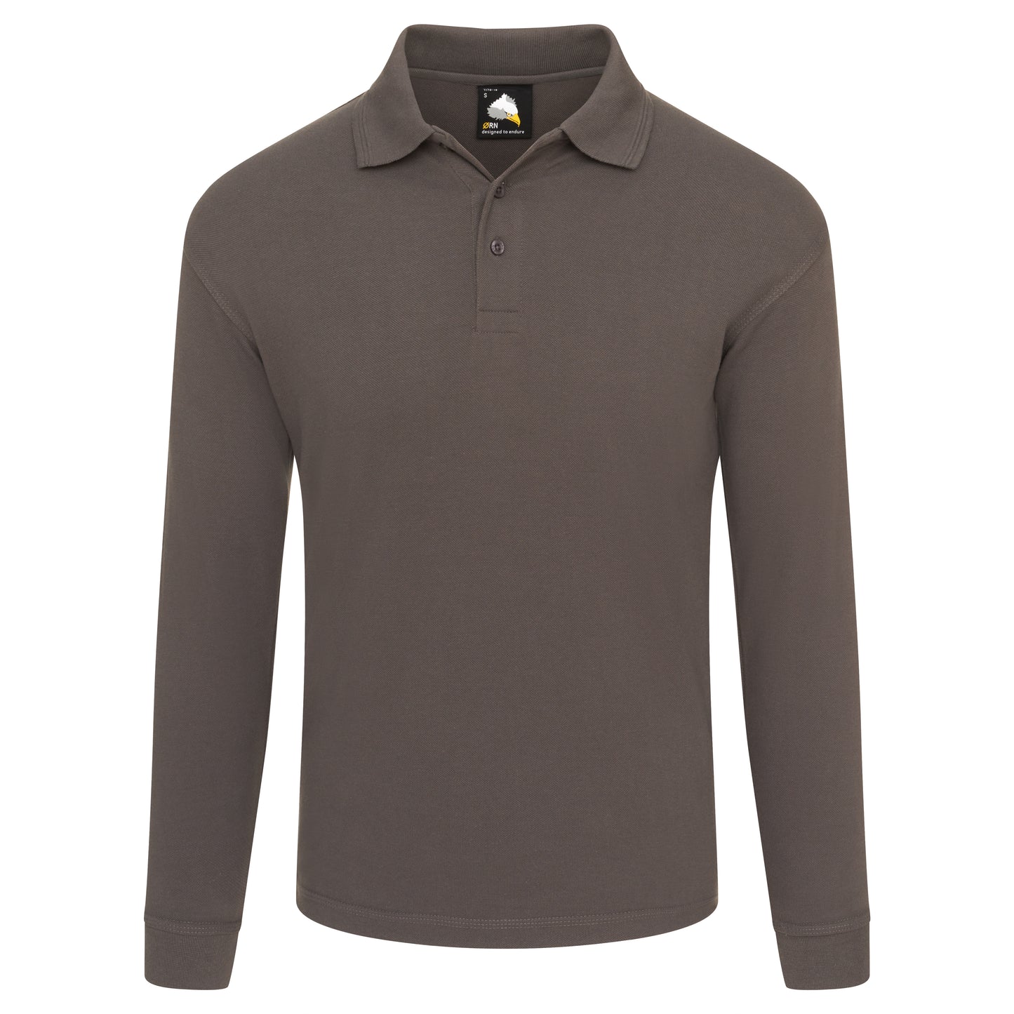 Longsleeve Polo Shirt - Graphite Grey