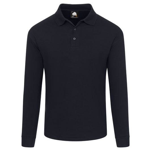 Longsleeve Polo Shirt - Navy