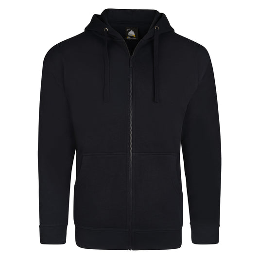 Premium Hooded Sweat Jacket - Black