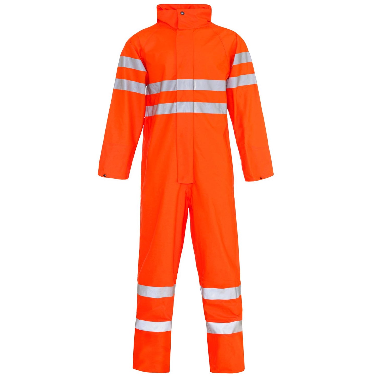 Hi-Vis Waterproof Coverall - Orange