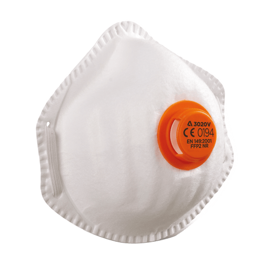 Alpha Solway 3020V FFP2 Valved Respirator (Box of 10)