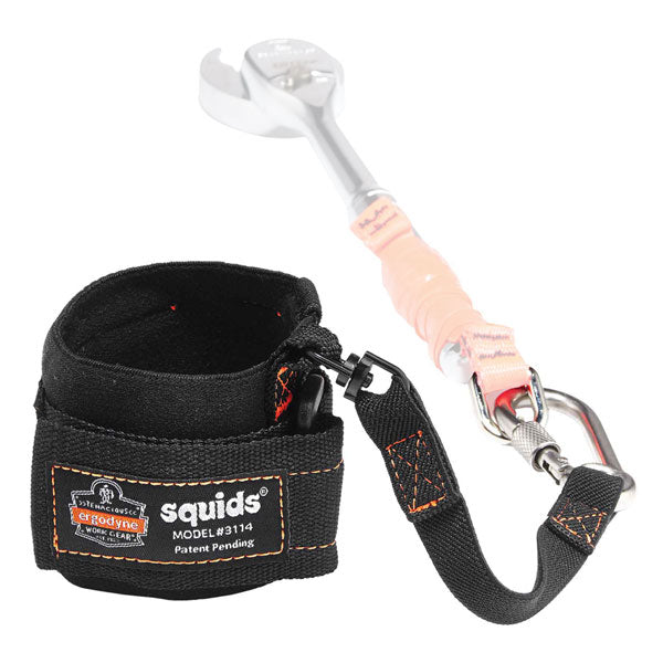 Ergodyne Pull-On Wrist Tool Lanyard - Carabiner