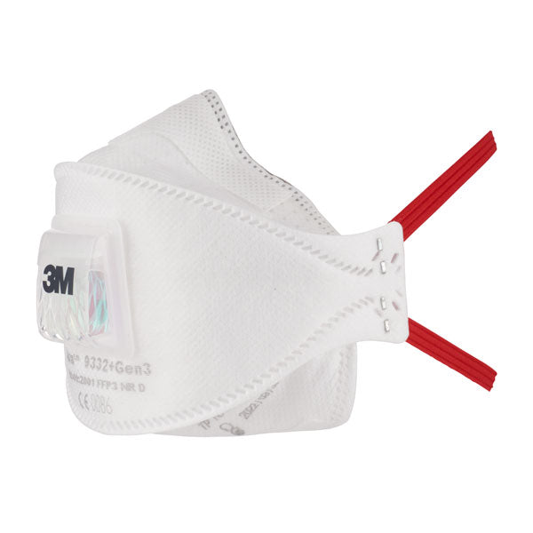 3M 9332+Gen3 Aura FFP3V Mask - Box of 10