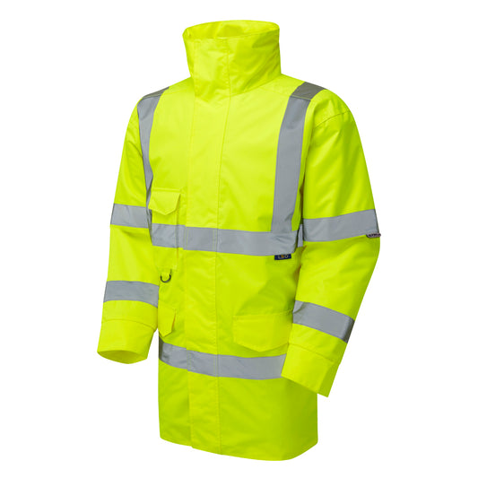 Leo EcoViz 4K Baffle Lined Anorak - Yellow