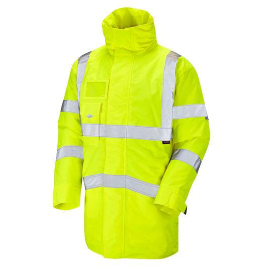 Leo EcoViz 4K Superior Baffle Lined Anorak - Yellow