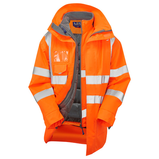 Leo 3-in-1 Anorak + Bodywarmer - Orange