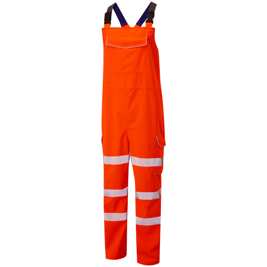 Leo EcoViz 10K Performance+ Bib & Brace - Orange