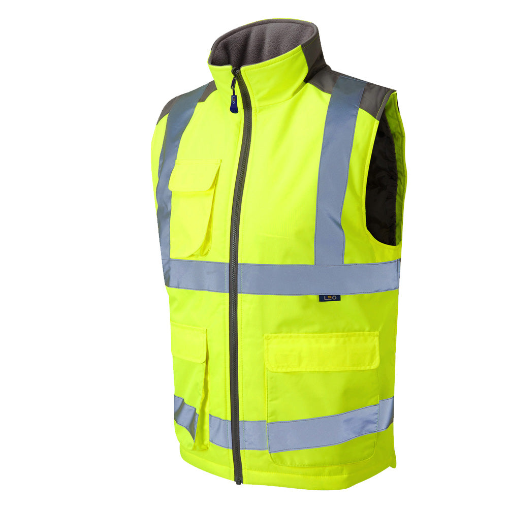 Leo EcoViz Bodywarmer - Yellow