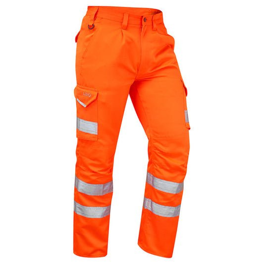 Hi-Vis Cargo Trousers - Orange