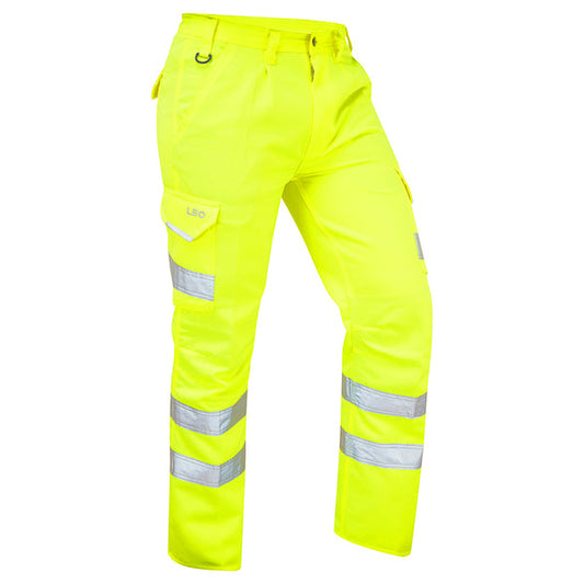 Hi-Vis Cargo Trousers - Yellow