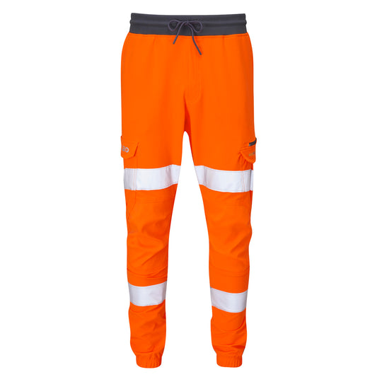 Leo EcoViz High Performance 4X Stretch Trouser - Orange