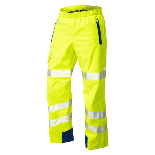 Leo LTEC 20K High Performance Breathable Waterproof Overtrousers - Yellow