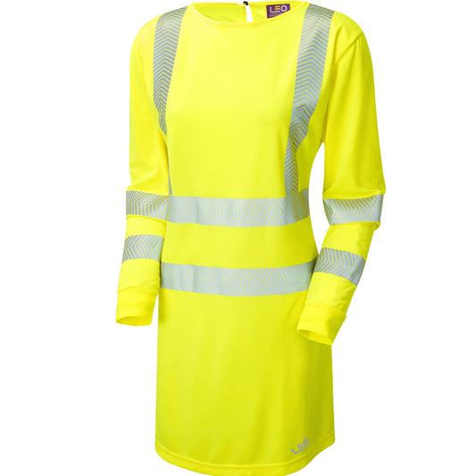 Leo EcoViz Performance+ Womens Modesty Tunic - Yellow