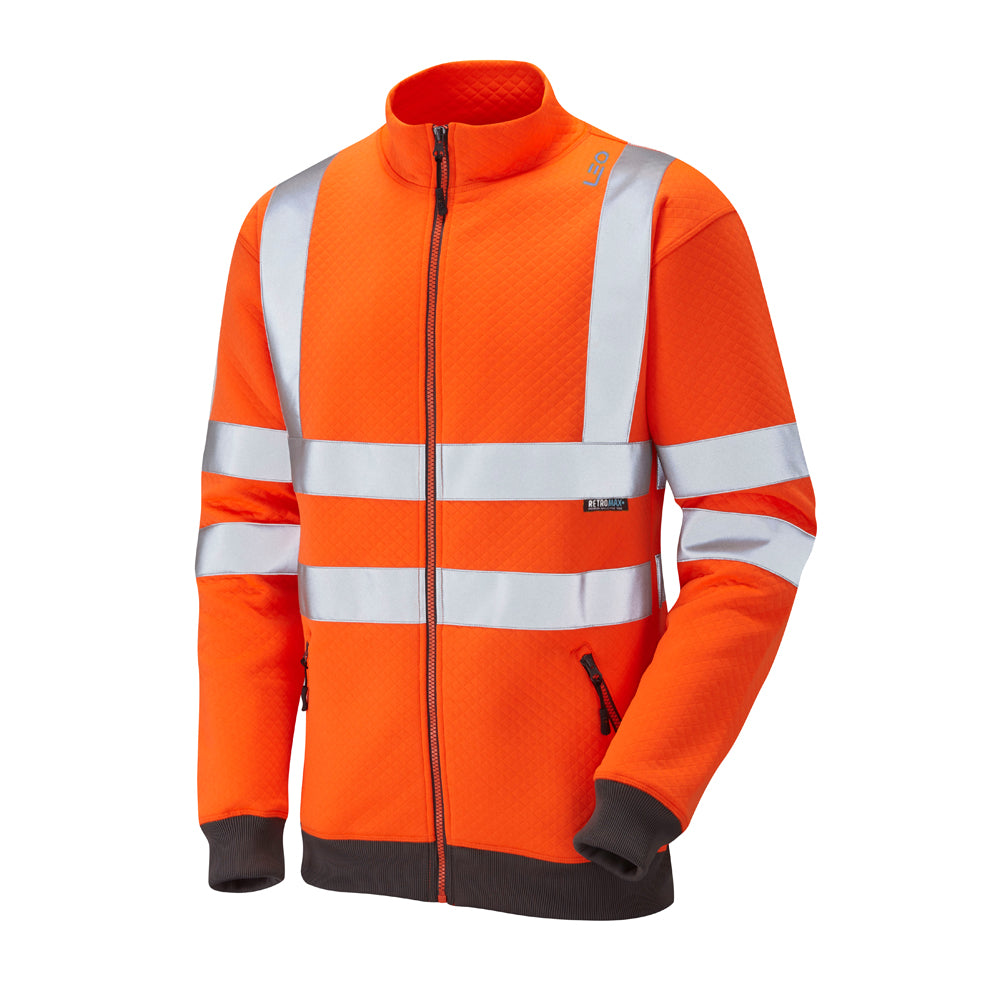 Leo EcoViz Track Top - Orange