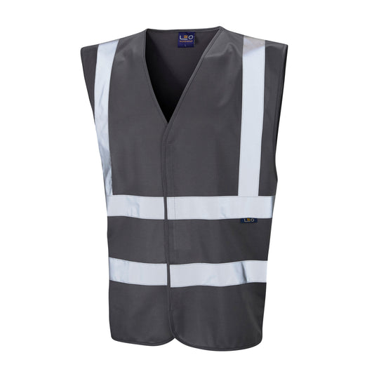 Leo EcoViz Reflective Waistcoat - Grey