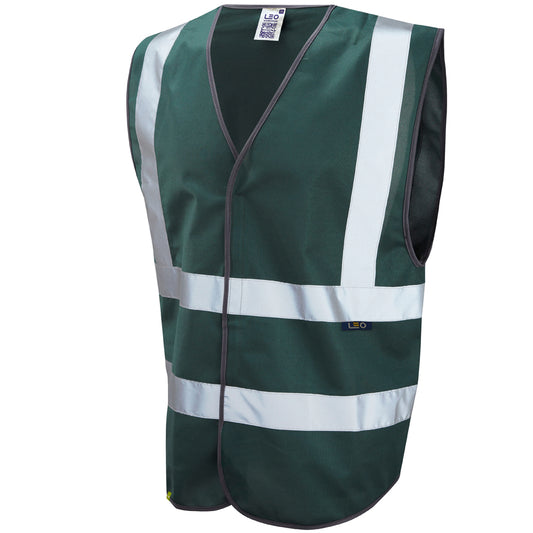 Leo EcoViz Reflective Waistcoat - Bottle