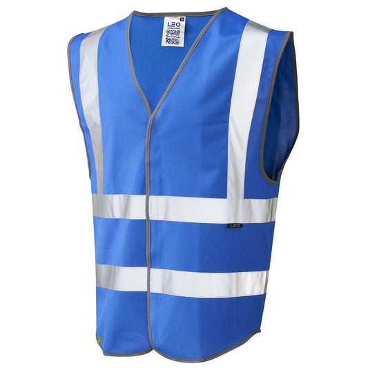 Leo EcoViz Reflective Waistcoat - Royal