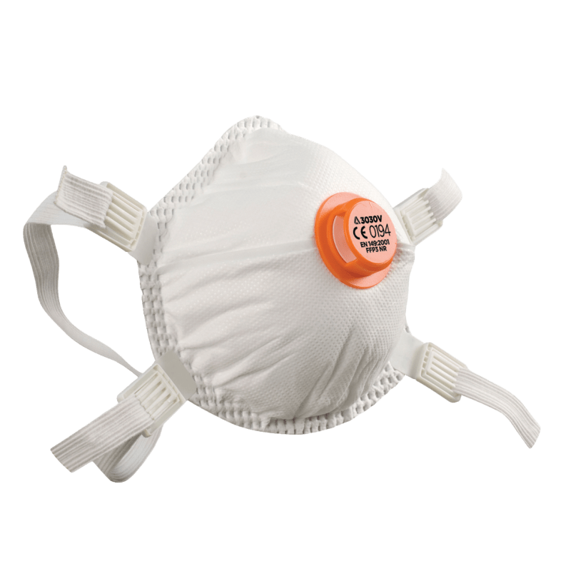 Alpha Solway 3030V Valved FFP3 Respirator (Pack of Five)