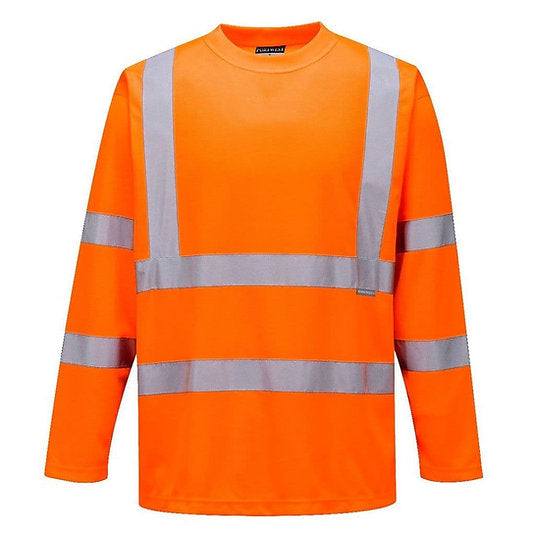 Hi-Vis Longsleeve T-Shirt - Orange