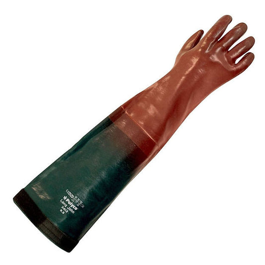 Red/Green 640mm Chemical Gauntlet