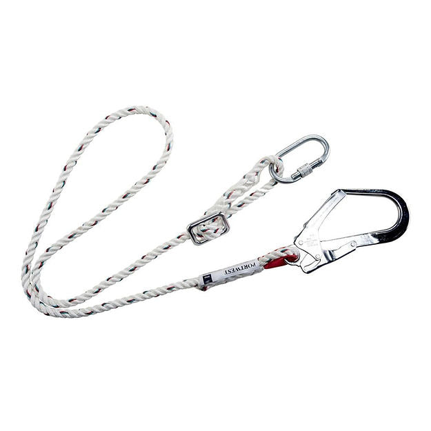 Adjustable Restraint Lanyard Portwest