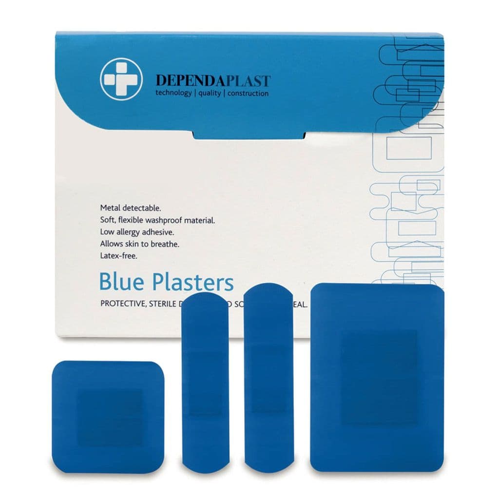 Blue Plasters Assorted (100)