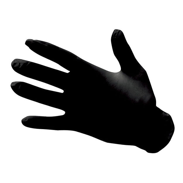 Black Nitrile PF Disposable Glove (100)