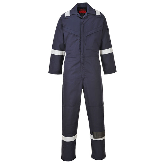 Portwest Araflame Gold Coverall  - Navy