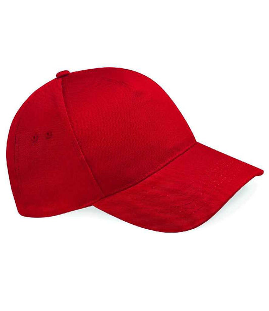 Classic 5 Panel Cap - Red