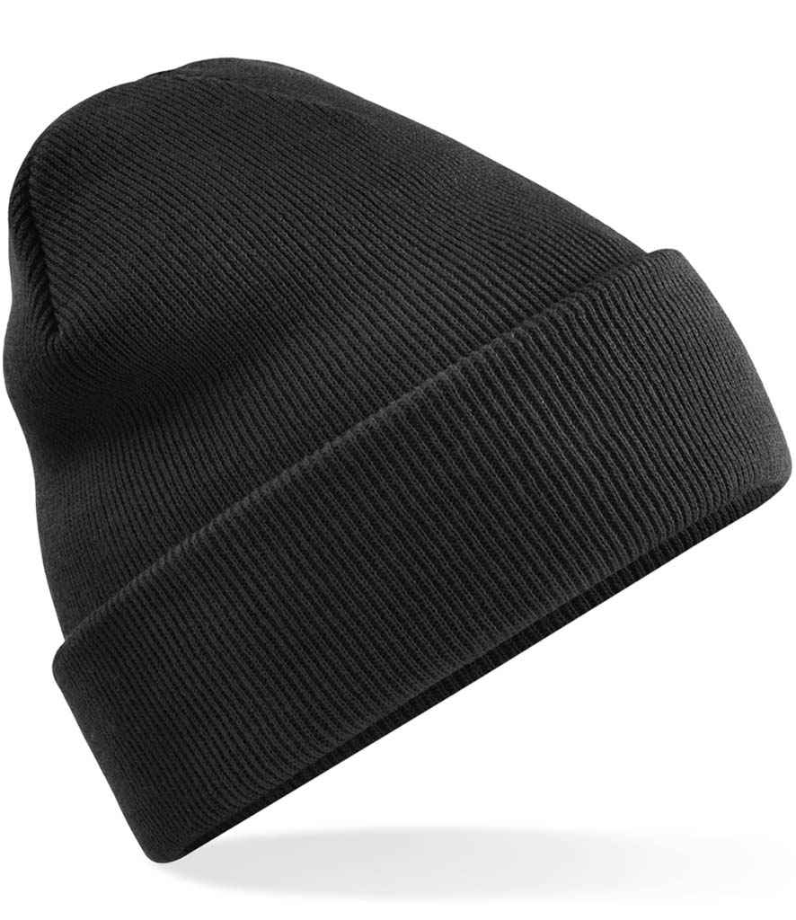 Classic Cuffed Beanie - Black