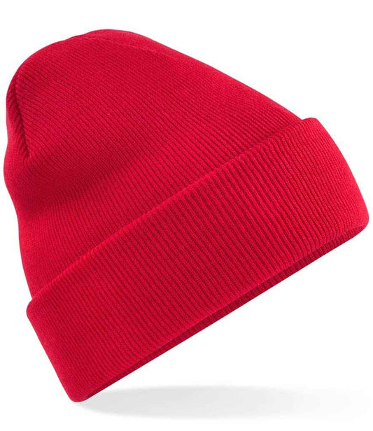 Classic Cuffed Beanie - Red