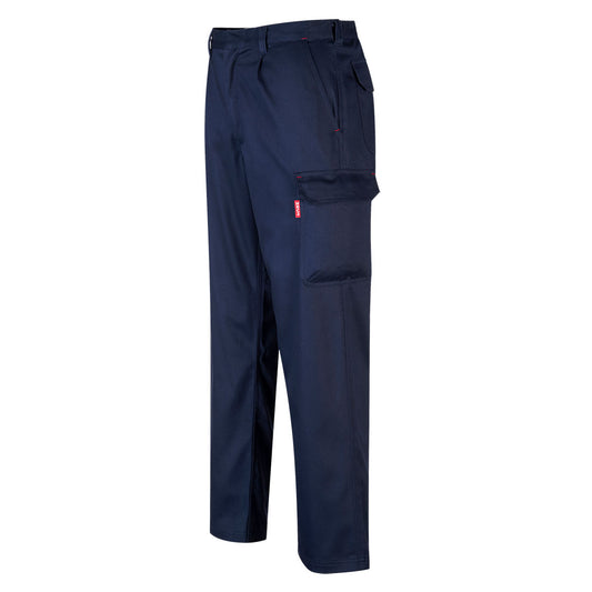 Portwest Bizweld FR Cargo Trousers - Navy