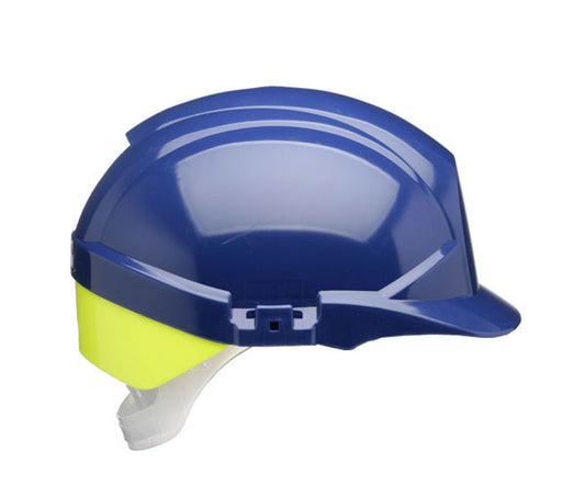 Centurion Reflex Safety Helmet Blue With Yellow Rear Flash - Blue