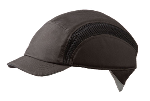 Centurion Airpro Baseball Bump Cap Reduced Peak  - Black