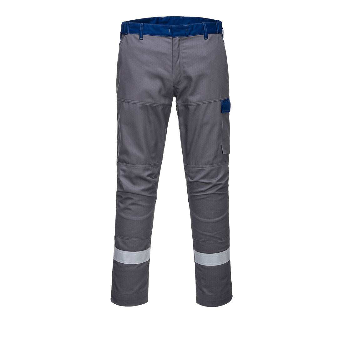 Portwest Bizflame Industry Two Tone Trousers - Grey