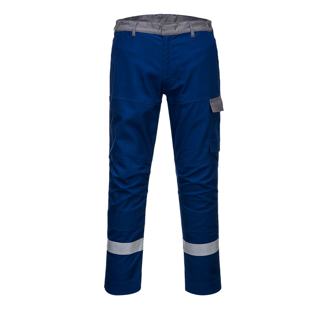 Portwest Bizflame Industry Two Tone Trousers - Royal Blue