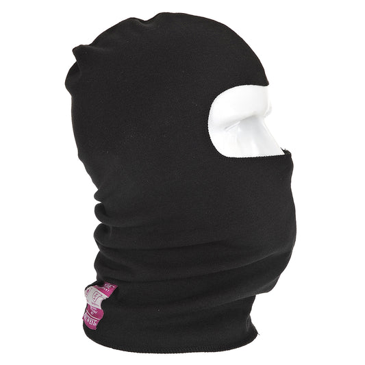 Portwest Flame Resistant Anti-Static Balaclava - Black