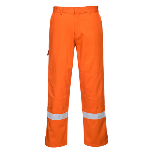 Portwest Bizflame Work Trousers - Orange