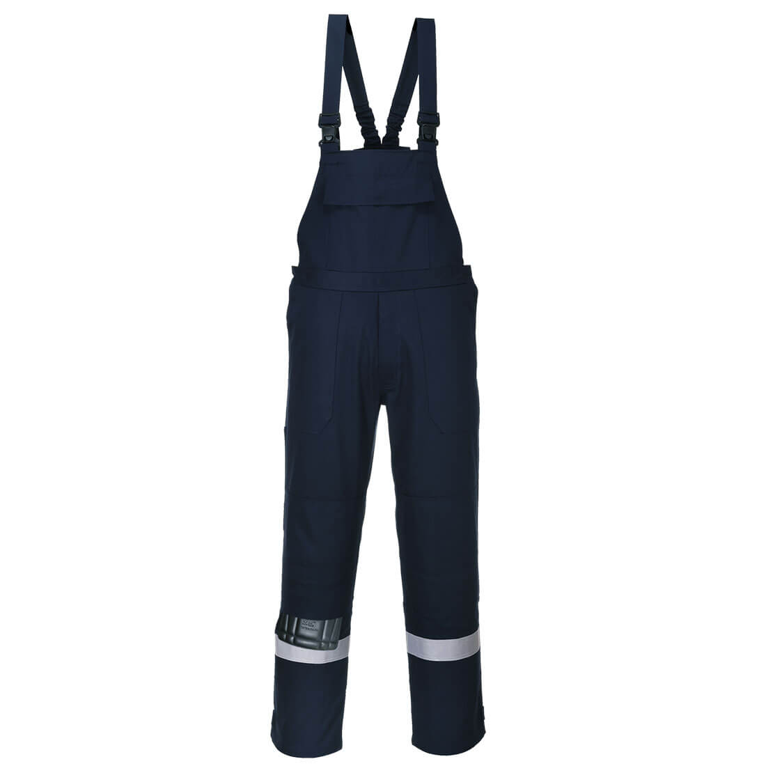 Portwest Bizflame Work Bib and Brace - Navy