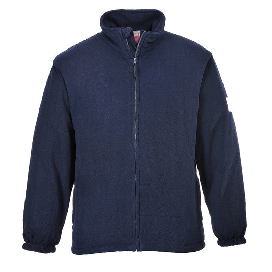 Portwest Flame Resistant Anti Static Fleece - Navy