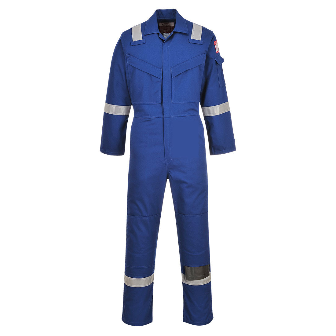 Portwest Flame Resistant Anti-Static Coverall 350g - Royal Blue