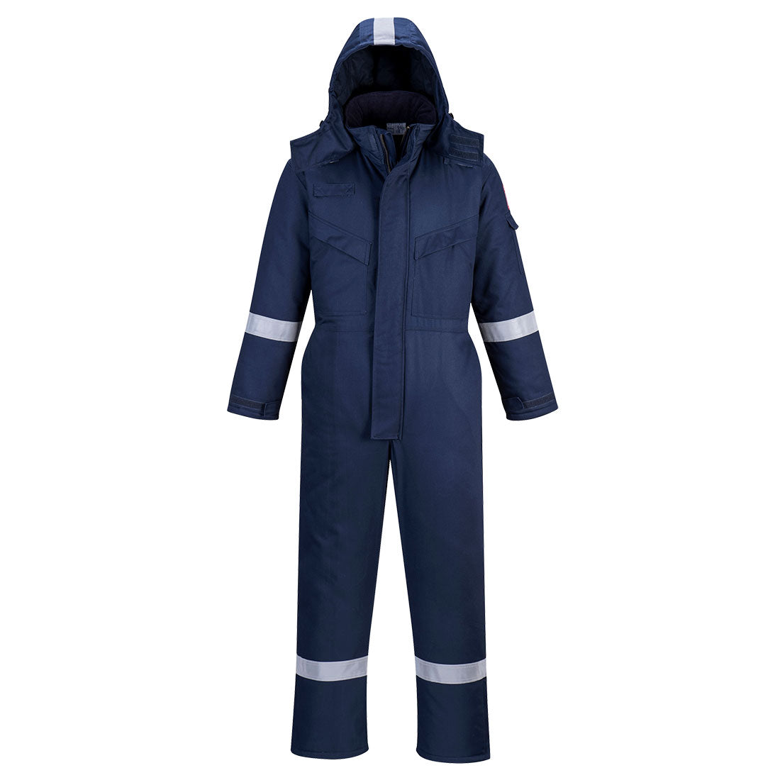 Portwest FR Anti-Static Winter Coverall - Navy