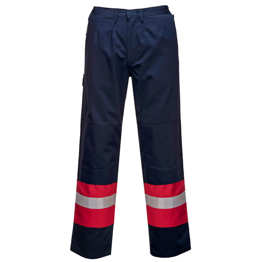 Portwest Bizflame Work Trousers - Navy