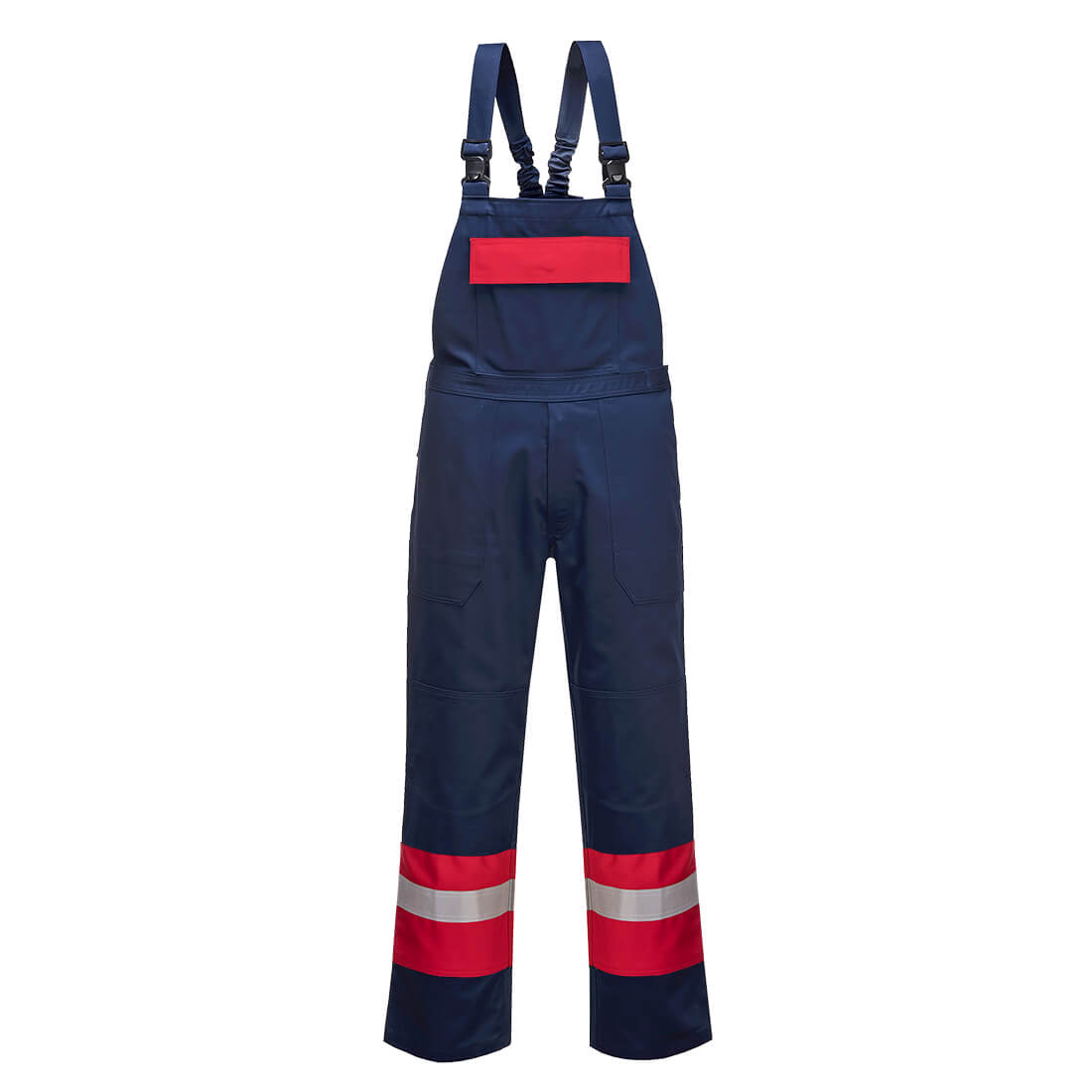 Portwest Bizflame Work Bib and Brace - Navy