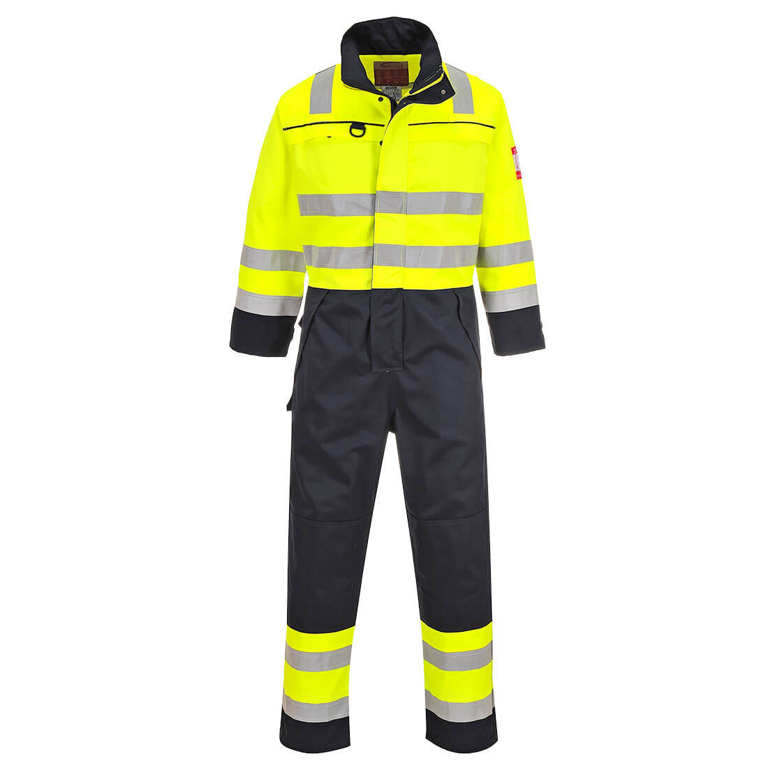 Portwest Hi-Vis Multi-Norm Coverall - Yellow/Navy