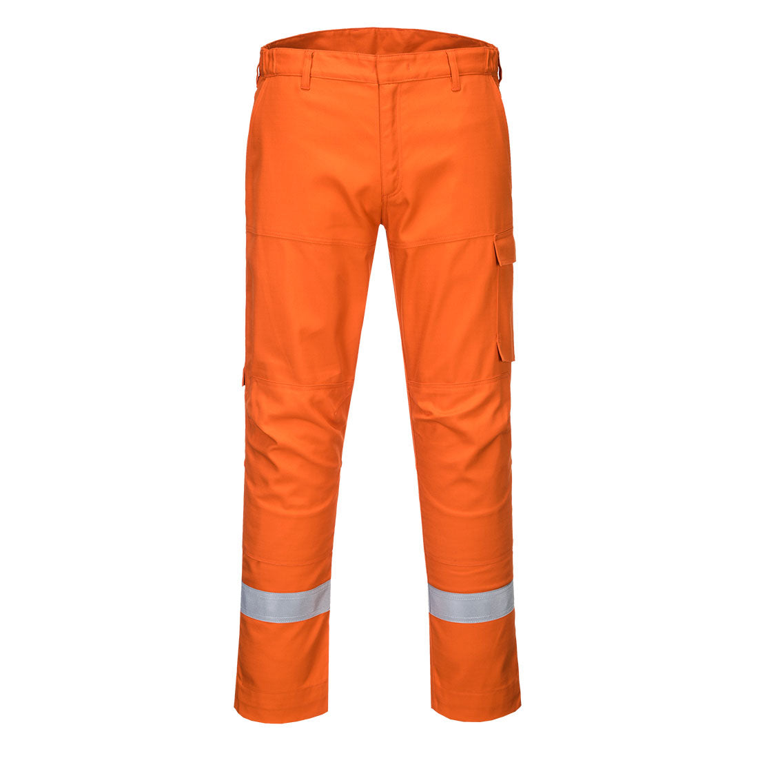 Portwest Bizflame Industry Trousers - Orange Short