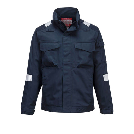 Portwest Bizflame Industry Jacket  - Navy